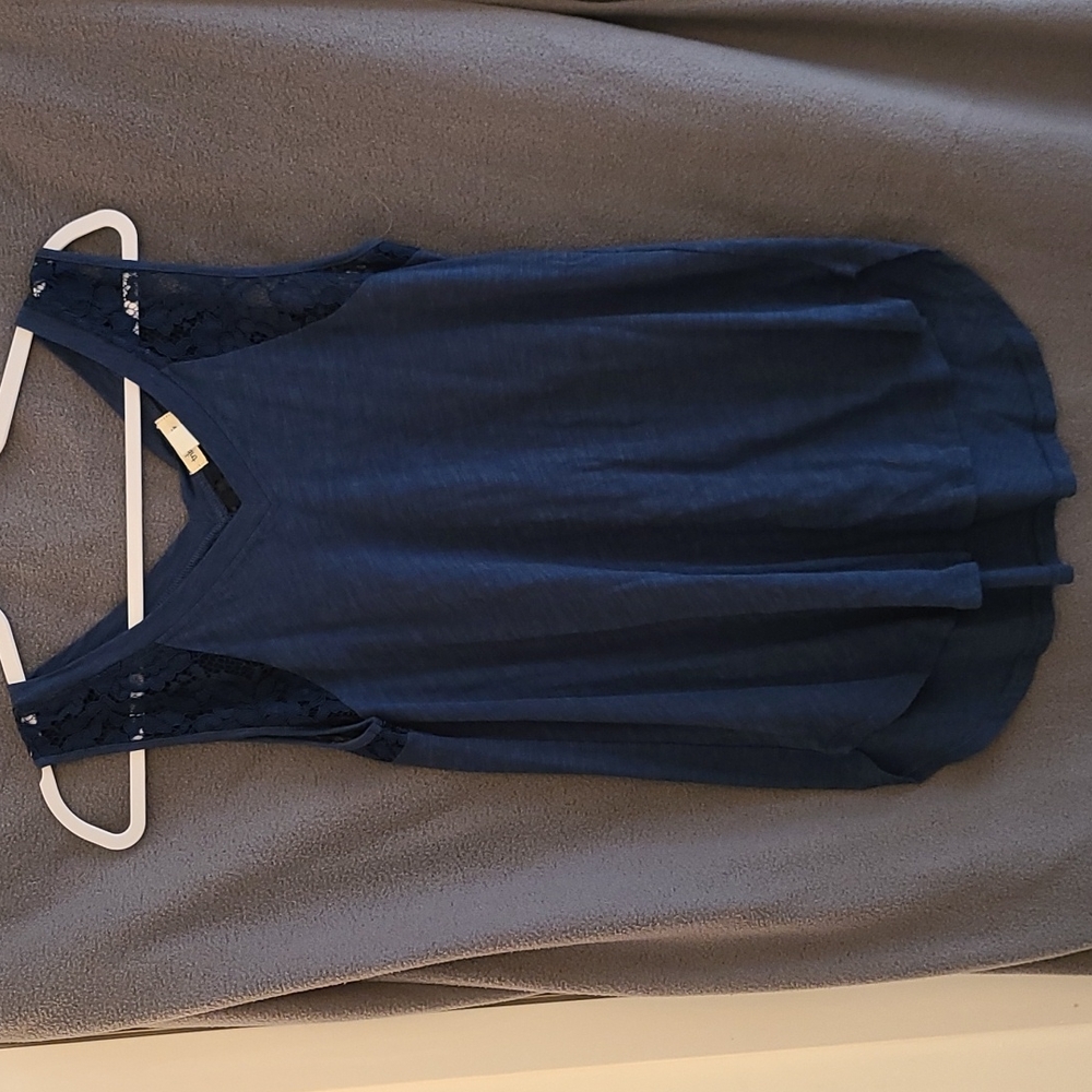 Tribal Jean's Lace Tank Top
